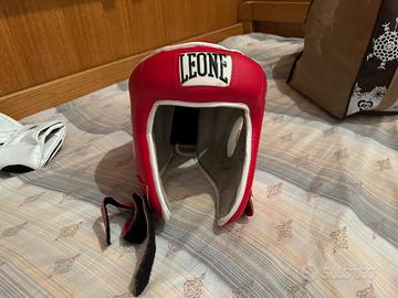 Caschetto boxe leone