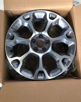 735577032 Cerchio In Lega 17" Fiat 500L Nuovo Ori