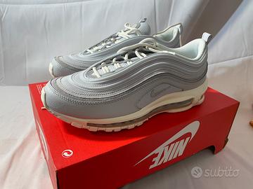 Scarpe nike air outlet max silver rosse