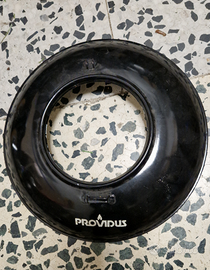 Piatto metallo con foro 15cm