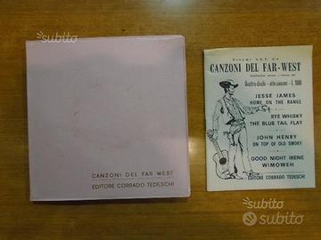 Canzoni del Far West - C. Tedeschi Ed. dischi NET