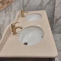 Servizio bagno classico noce