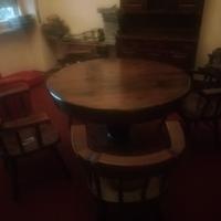 tavolo in legno massello arte povera