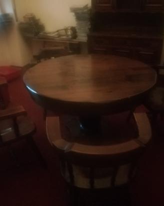 tavolo in legno massello arte povera