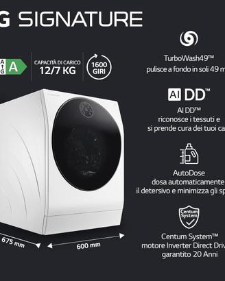Lavasciuga 12kg