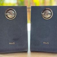 Casse stereo hi fi Philips Come Nuove