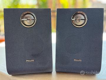 Casse stereo hi fi Philips Come Nuove