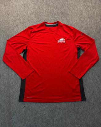 Maglia maniche lunghe Nike hockey Eagles rossa L