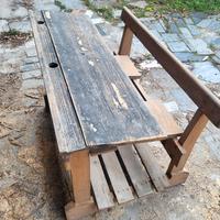 banco di scuola anni 40