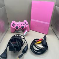 Sony Playstation 2 PS2 Slim Rosa console