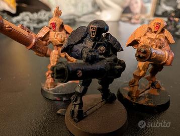 Warhammer Tau X15 metallo