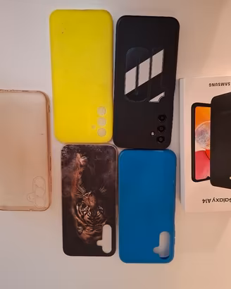 samsung a14 con lotto di cover