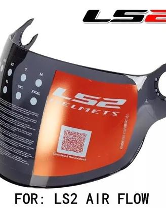 VISIERA FUMÈ RAIMBOW LUNGA PER CASCO LS2 OF562 AIR
