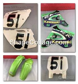 KIT PLASTICHE KAWASAKI KX 125 1994 1995 KX125 1996