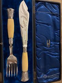 Antico Set Posate Walker & Hall Sheffield