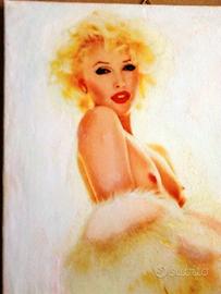 Dipinto olio su tela cm 30 x 40 x 2