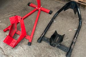 Staffa blocca moto garage o carrello