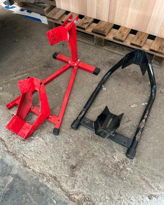 Staffa blocca moto garage o carrello