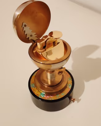 Accendino Carillon Mappamondo Anni 50/60