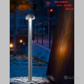 Lampioncino 1 metro 3 LED CREE aliment. 12 Volt