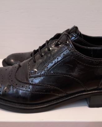 Scarpe vernice nere modello uomo stringate n.36