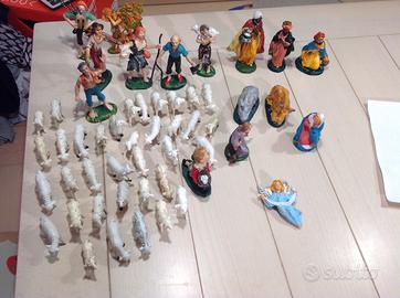 Presepe completo, altezza 11cm. (Nr.3)