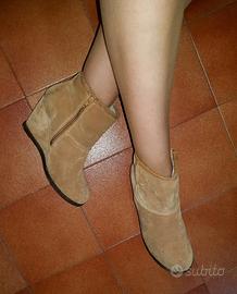 Stivaletti. Vera pelle. Bata. Stivali donna