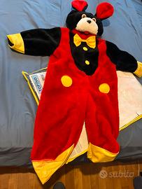 Vestito da topolino per bambini (1/2 anni) 73 cm