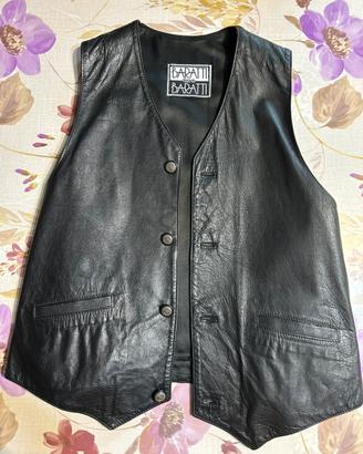 Gilet di pelle da uomo