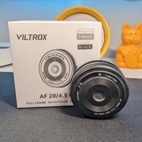Viltrox 28mm f/4.5 Pancake Sony E