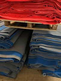 Munquette colorí disponibili blu rosso nero grigio