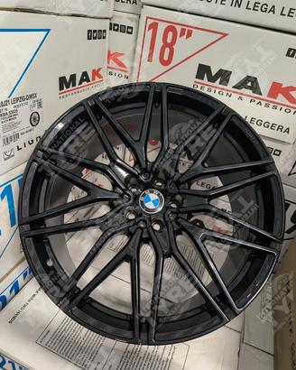 Cerchi Nuovi MAK Sturm 21" Doppia Misura Black - 