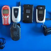 cellulari vintage Motorola a conchiglia/Siemens