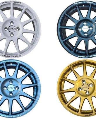 4 cerchi Speedline Turini 7x17 per 595 Abarth e Al