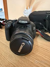 Kit Fotografia Canon EOS 600D + Obiettivo 18-55mm