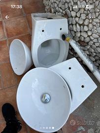 2 sanitari e 2 lavabi roca nuovossimi