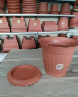 Vasi campana 10pz decorati d 20 cm nuovi