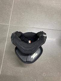 Casco bell moto 9/Leatt brace
