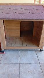 cuccia in legno per cane taglia media 