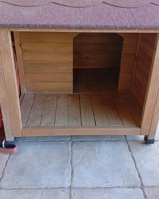 cuccia in legno per cane taglia media 