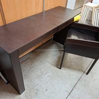 Consolle in pelle "BY RUGIANO" con poltrona