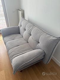 Divano 2 posti trasformabile in letto