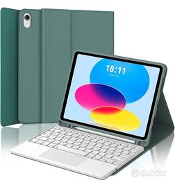 JADEMALL Tastiera con Touchpad per iPad A16 11 Gen