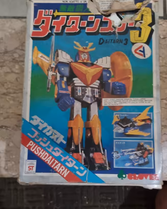 DAITARN 3 e DAIKENGO ANNI 80 ORIGINALI