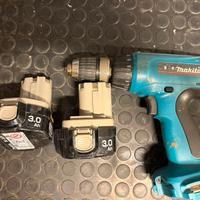 Trapano Avvitatore makita 2 batterie e valigietta