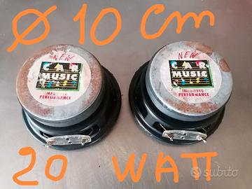 Set 6 coppie casse audio