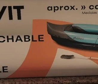 kayak gonfiabile Crivit da 2 posti 325x76x48