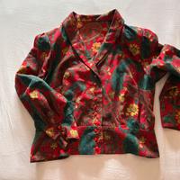 Blusa e gonna vintage di sartoria