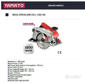 SEGA CIRCOLARE YAMATO CS-L 1500-185