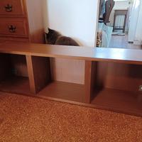 elemento pensile Billy Ikea marrone